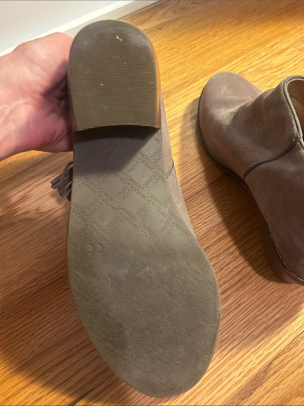 Vionic Suede Ankle Boots with Side Zip